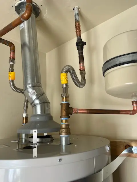 Water heater installation and plumbing repair in Waits Junction